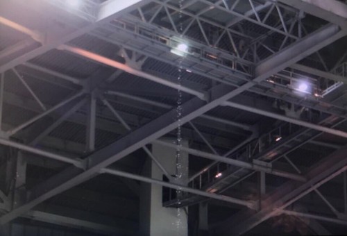 На новом стадионе Зенита протекла крыша
