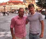 Эдуард Соболь уже тренируется в составе Славии