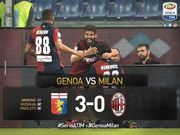 Дженоа опустил Милан с небес на землю