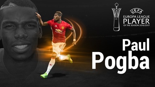 Поль Погба - лучший игрок Лиги Европы-2016/17