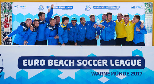 Сборная Украины по пляжному футболу - победитель этапа Евролиги 2017!