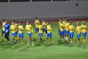 Сборная Украины перенесла тренировку с Металлиста на стадион Гелиоса