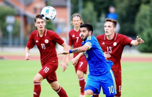 Сборная Украины U-21 сыграла вничью с Латвией