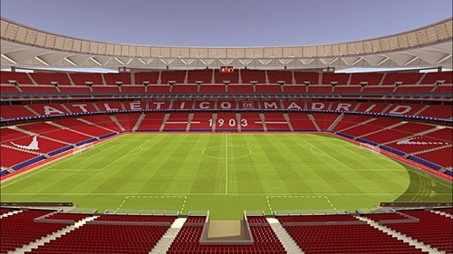 Атлетико показал свой новый стадион