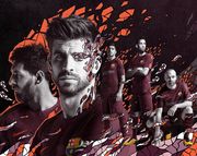 Барселона представила третью игровую форму на сезон 2017/18