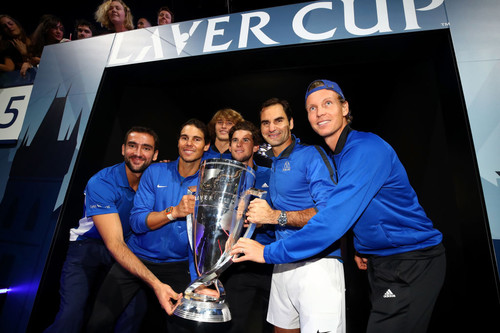 Федерер и Надаль впервые сыграли в паре и обыграли сборную мира
