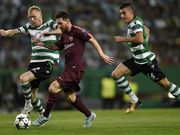 Спортинг Лиссабон — Барселона — 0:1. Видеообзор матча