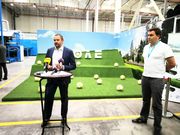В Украине открыли завод по производству исскуственных полей