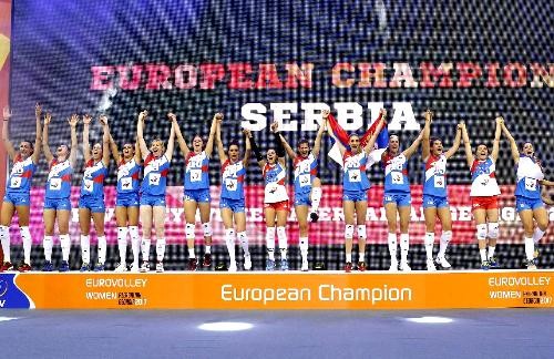 Женская сборная Сербии стала чемпионом Европы