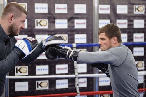 Беринчик и Малиновский провели открытую тренировку в Киеве