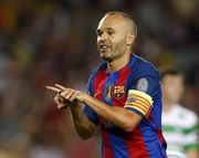 Иньеста подписал пожизненный контракт с Барселоной