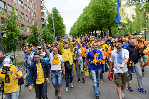 Сборную в Киеве поддержат более 6500 фанов Вірні збірній