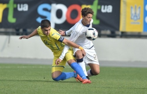 Збірна України U-16 поступилася Італії в товариському матчі