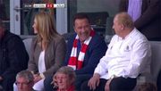 Арнольд Шварценеггер посетил матч Баварии