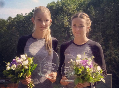 Украинские теннисистки выиграли парный титул в Кишиневе
