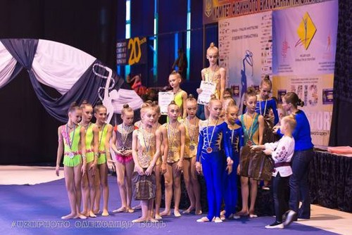 Киев 2 одержала победу в групповых упражнениях среди гимнасток