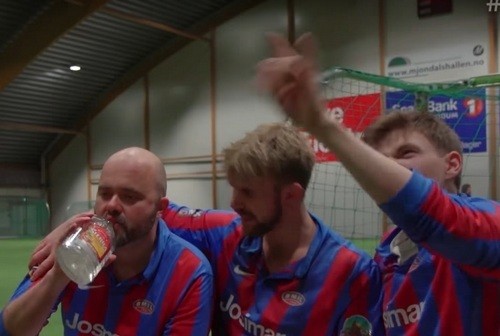 Норвежцы показали, как нужно играть в футбол пьяными в стельку