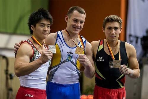 Украинские гимнасты завоевали три медали на этапе Кубка мира