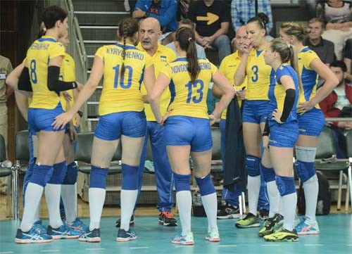 Украина сыграет с Россией на чемпионате Европы