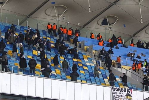 Фанаты Бешикташа нанесли НСК Олимпийский ущерб на миллион гривен
