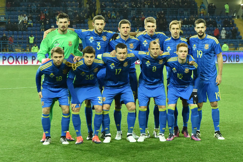 Сборная Украины опустилась на 30-е место в рейтинге ФИФА
