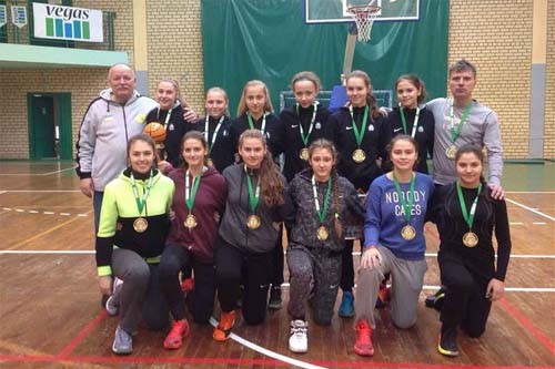 Женская сборная Украины U-16 выиграла турнир в Бресте