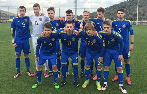 Сборная Украины U-16 разгромила Черногорию на Кубке Эгейского моря