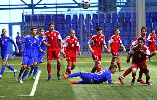 Сборная Украины U-17 обыграла Грузию
