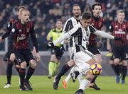 Ювентус справился с Миланом в Кубке Италии