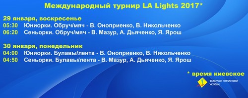 Анна Ризатдинова в турнире LA Lights 2017 участия не примет