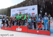 Сборная Германии выиграла смешанную эстафету на чемпионате мира