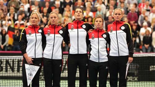 На теннисном матче США – Германия прозвучал гимн Третьего рейха