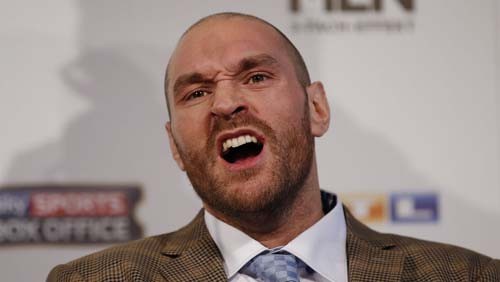 Действие боксерской лицензии Тайсона Фьюри приостановлено