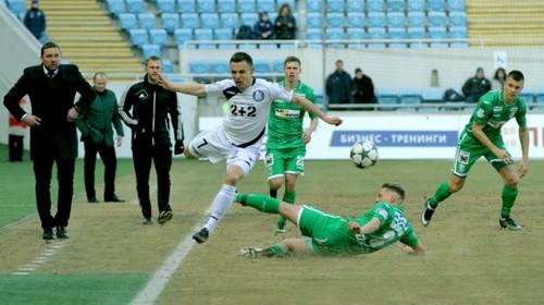 Черноморец — Карпаты — 1:0. Видеообзор матча