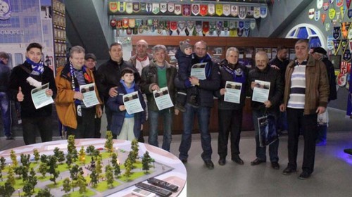 Черноморец наградил болельщиков именными местами на стадионе