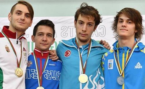 Украинец Иван Писаренко завоевал серебро на ЧЕ среди кадетов
