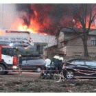 Пожар на стадионе в Брэдфорде