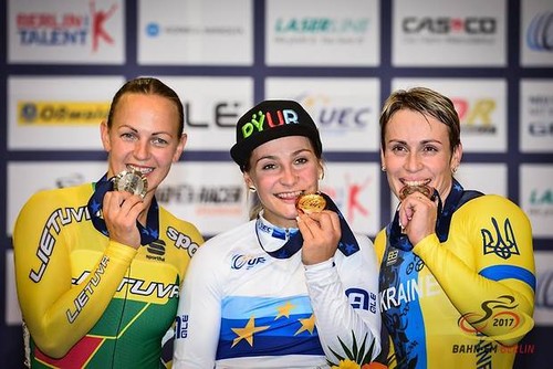 Українці здобули чотири нагороди на чемпіонаті Європи з велотреку