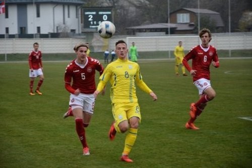 Збірна України U-18 зіграла внічию з Данією
