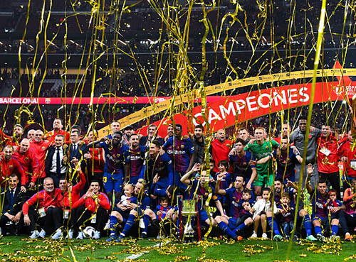 Финал в одни ворота: Барселона выиграла Кубок Испании