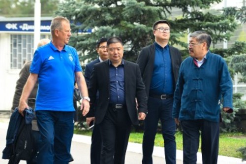 Китайцы посетили футбольную школу Динамо