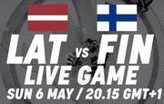 Где смотреть онлайн матч чемпионата мира. Латвия – Финляндия
