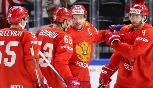 Чемпионат мира по хоккею. Россия всухую разгромила Беларусь