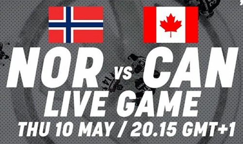 Где смотреть онлайн матч чемпионата мира Норвегия – Канада