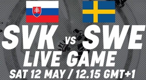 Где смотреть онлайн матч чемпионата мира Словакия – Швеция