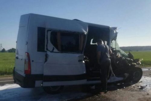 Автобус с украинской детской командой попал в страшное ДТП в Беларуси