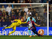 Леванте — Барселона — 5:4. Видео голов и обзор матча