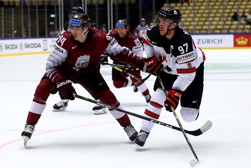 Чемпионат мира по хоккею. Канада в овертайме дожала Латвию