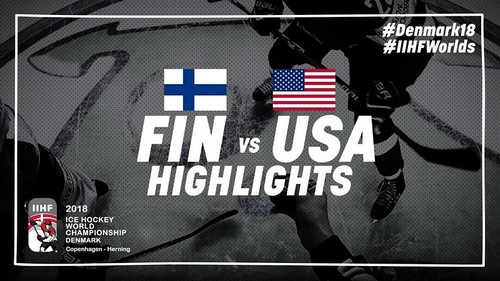 ЧМ-2018.  Финляндия - США - 6:2. Видео голов и обзор матча