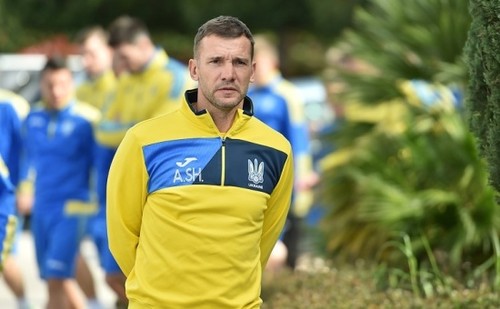Шевченко вызвал в сборную Украины 25 игроков